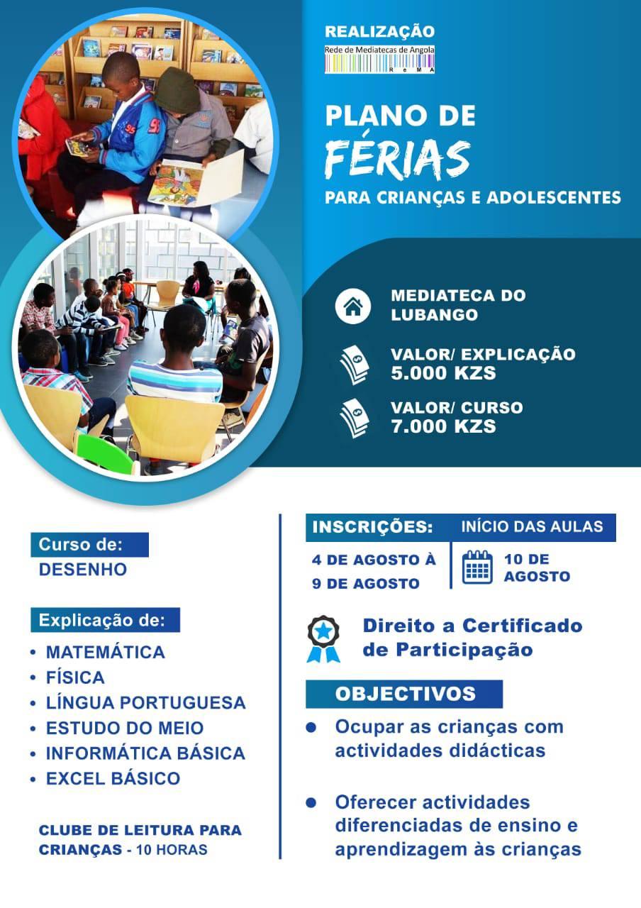 Encerramento do plano de férias na mediateca