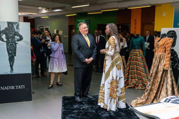 Secretário de Estado Mike Pompeo visita Angola.
